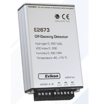 E2673 四合一儲能安全偵測器-氫氣、 VOC、溫濕度全方位防護